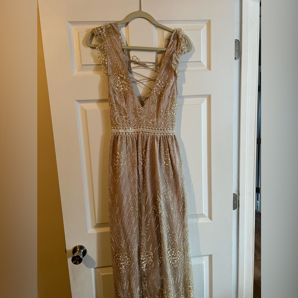 Hello Molly gold dress